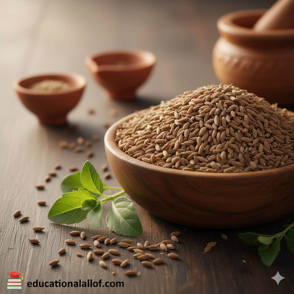 अजवायन के बीज और औषधीय चूर्ण: पेट दर्द और पाचन के घरेलू उपाय - Benefits of Ajwain Seeds" अजवायन के फायदे