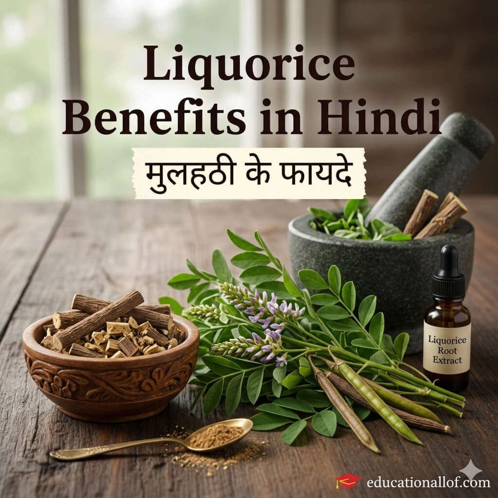 Liquorice (मुलहठी) के फायदे: खांसी, हृदय रोग और सूजन का आयुर्वेदिक इलाज