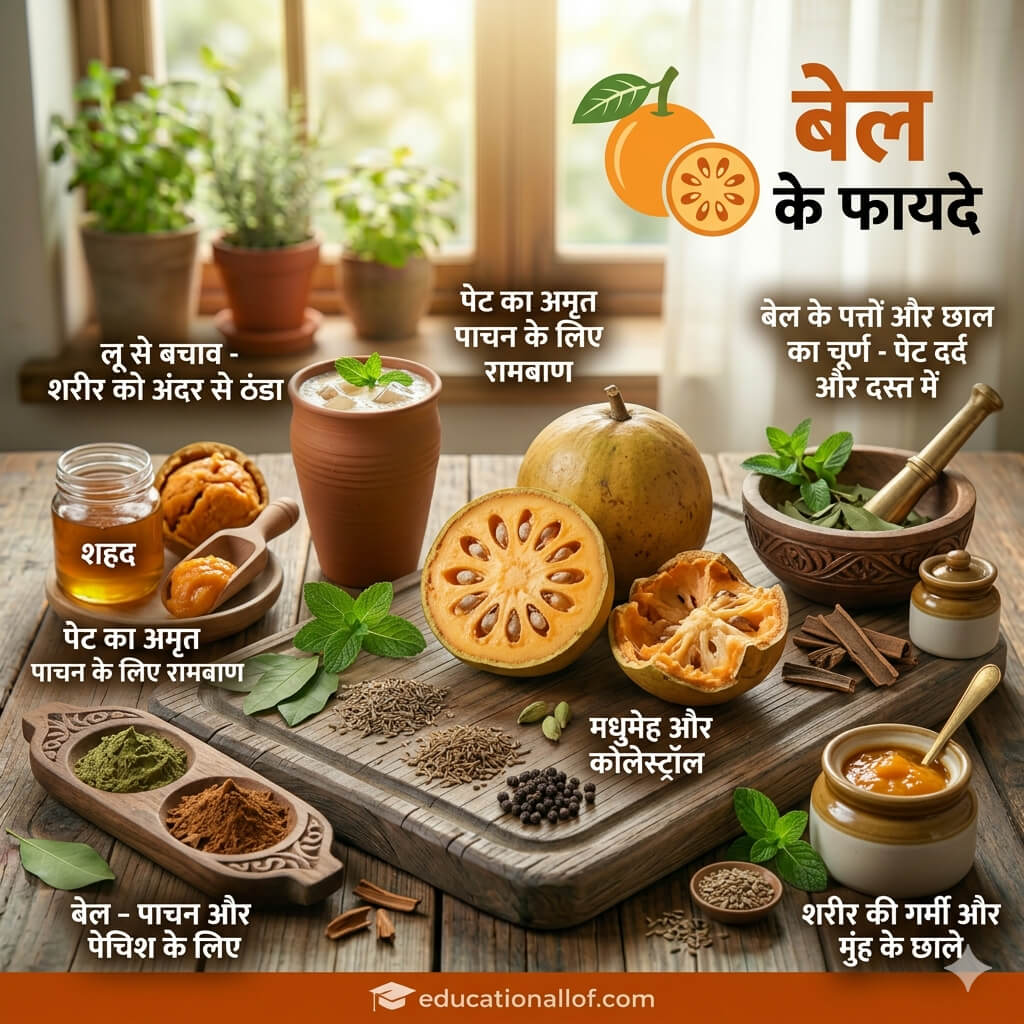 Bael Fruit Benefits in Hindi