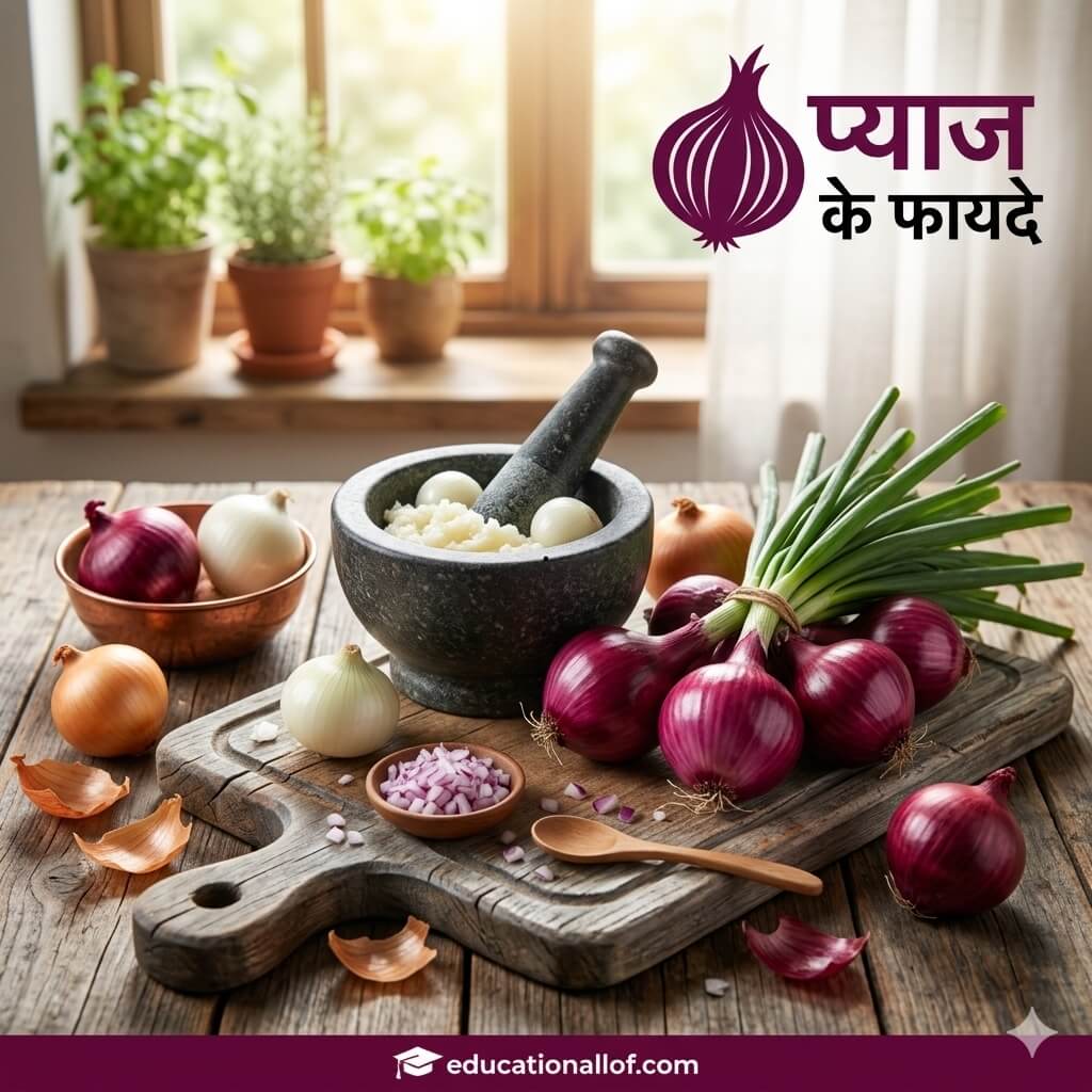 Onion Benefits in Hindi