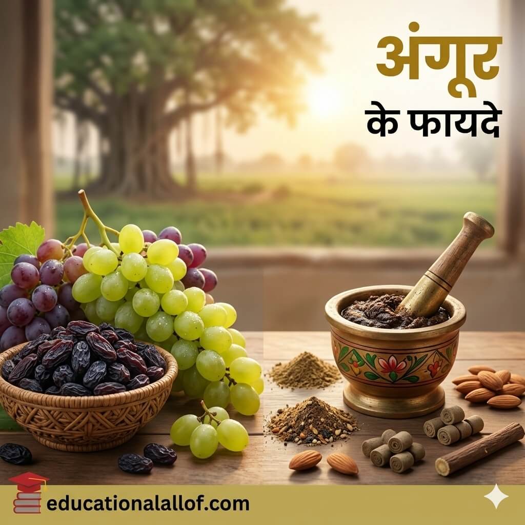 Grapes Benefits in Hindi