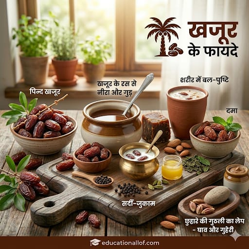 Dates Benefits in Hindi