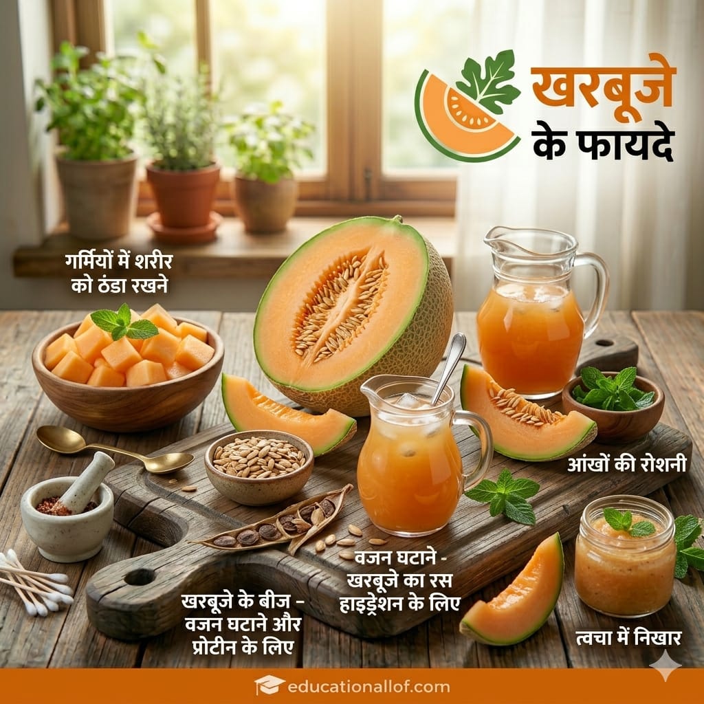 Muskmelon Benefits in Hindi