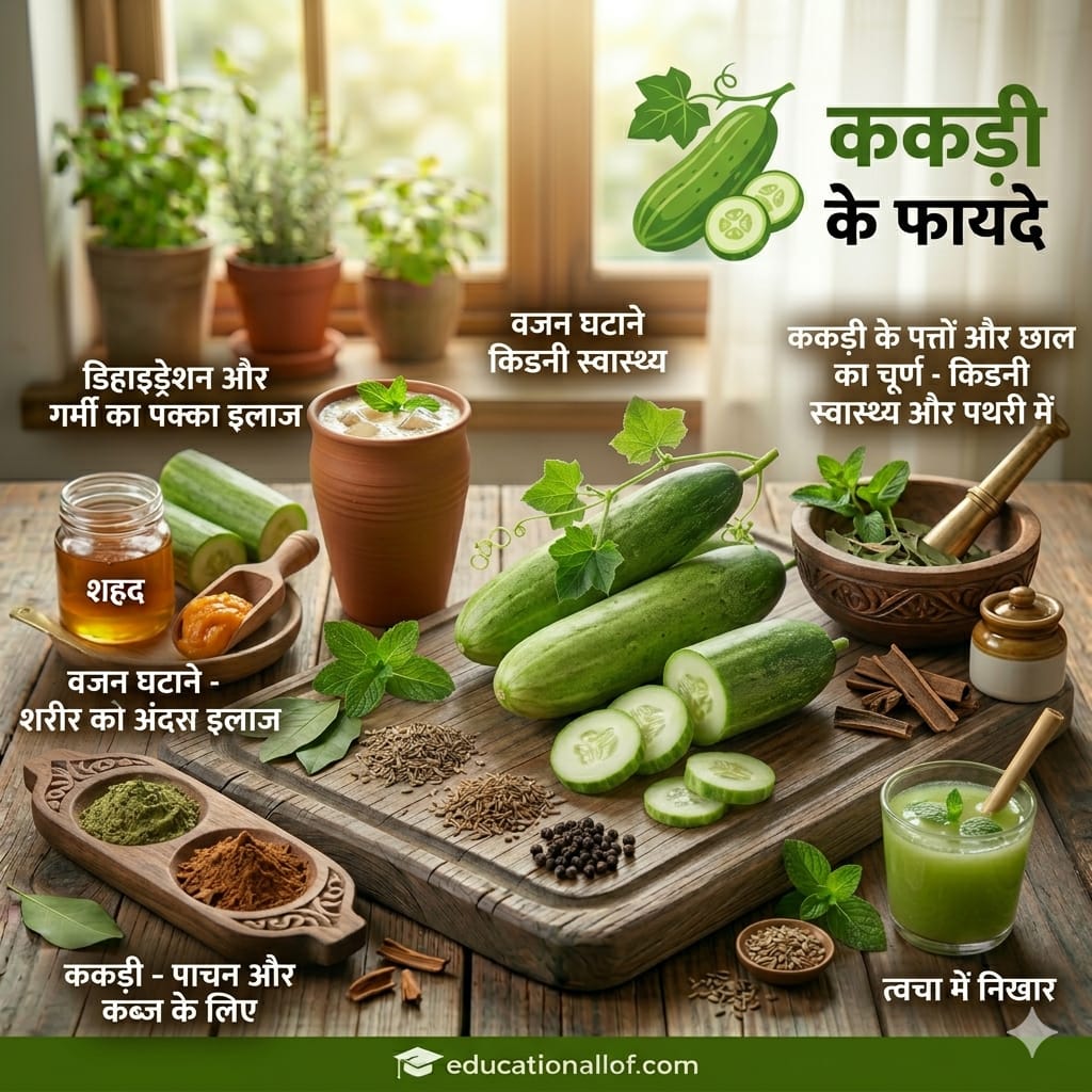 Kakdi Benefits in Hindi