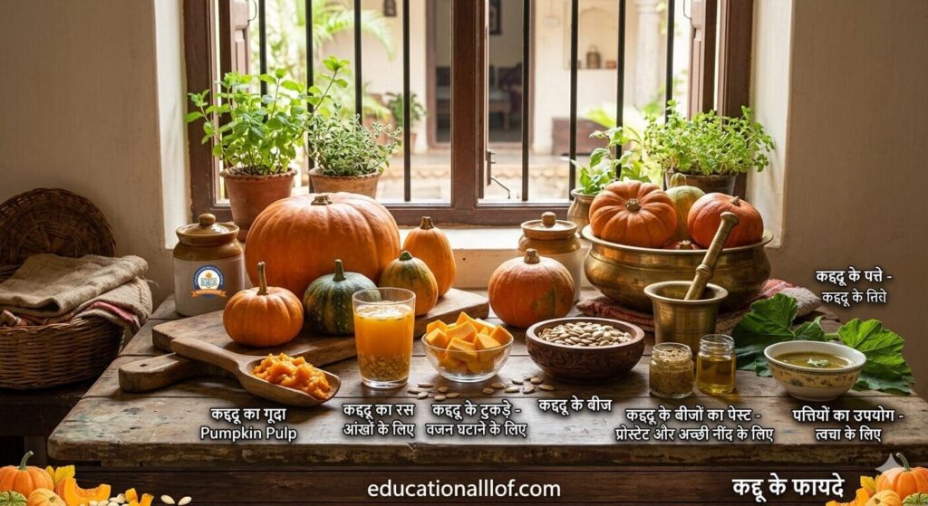 Pumpkin Benefits in Hindi
