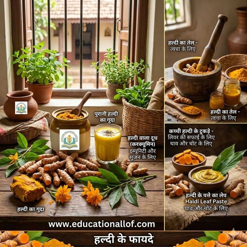 Turmeric Benefits in Hindi