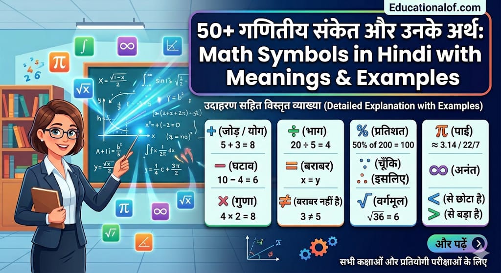गणितीय संकेत (Math Symbols)