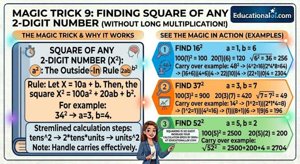 Square Root Trick for Non Perfect Squares