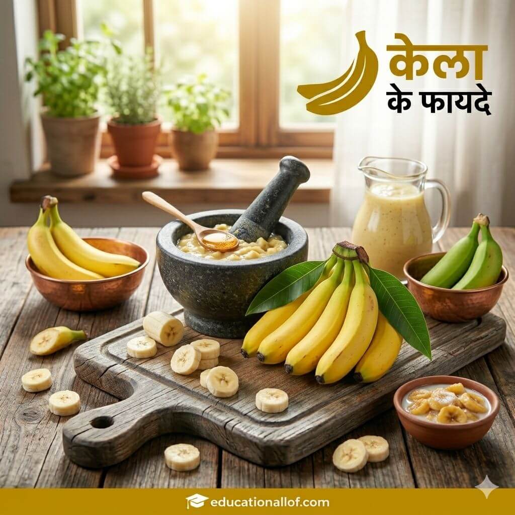 Banana Benefits in Hindi