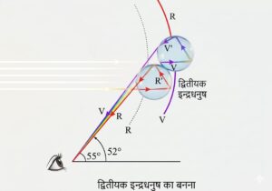 द्वितीयक इंद्रधनुष का चित्र
