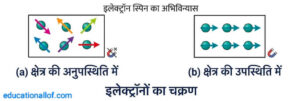 इलेक्ट्रोनो का चक्रण by educationallof