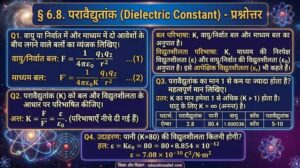 परावैद्युतांक किसे कहते हैं by educationallof 