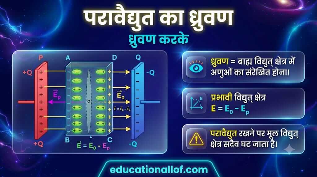 परावैद्युत का ध्रुवण by educationallof