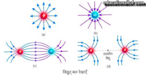 विद्युत् बल रेखाएँ (Electric Lines of Forces) by educationallof 