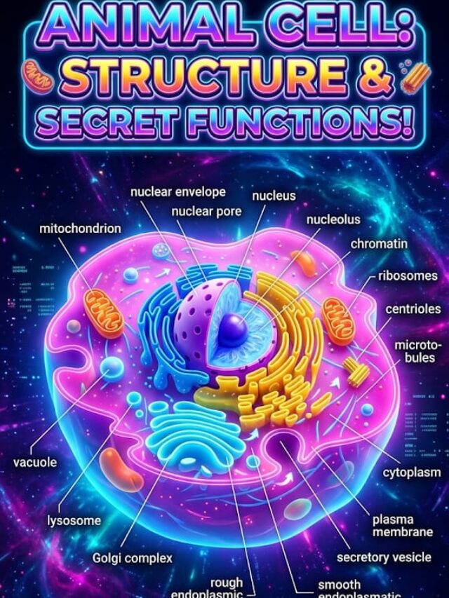 🧬 Animal Cell: Structure & Secret Functions Unlocked!